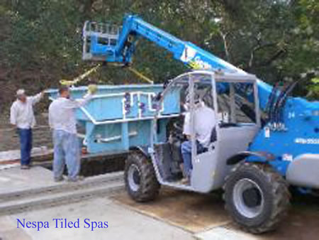 Tiled Spa Grade All Forklift Deliveries 10