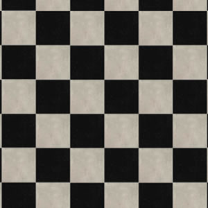 Tile Field Black and White checkerboard Lg Format