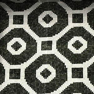 Tile Field Black and white pattern