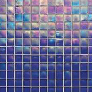 Tile Field Cobalt Irdescent #029