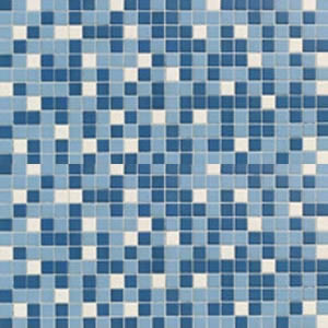 Tile Field DalTile DK01 Blue Blend 1 x 1