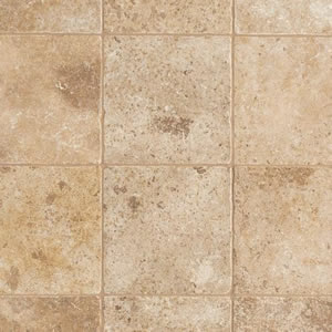 Tile Field Tumbled 11 noche travertine