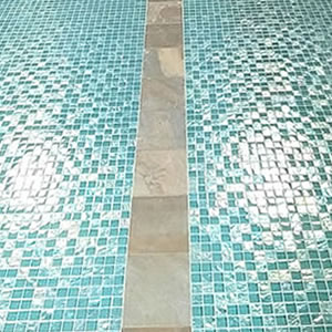 Tile Field Artistry in Mosaics inc. anm 37 1030 GT82348T4 1 x 2 Tourquoise Twilight