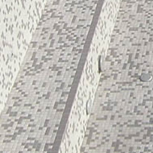 Tile Field DalTile 2 x 2 blend gray