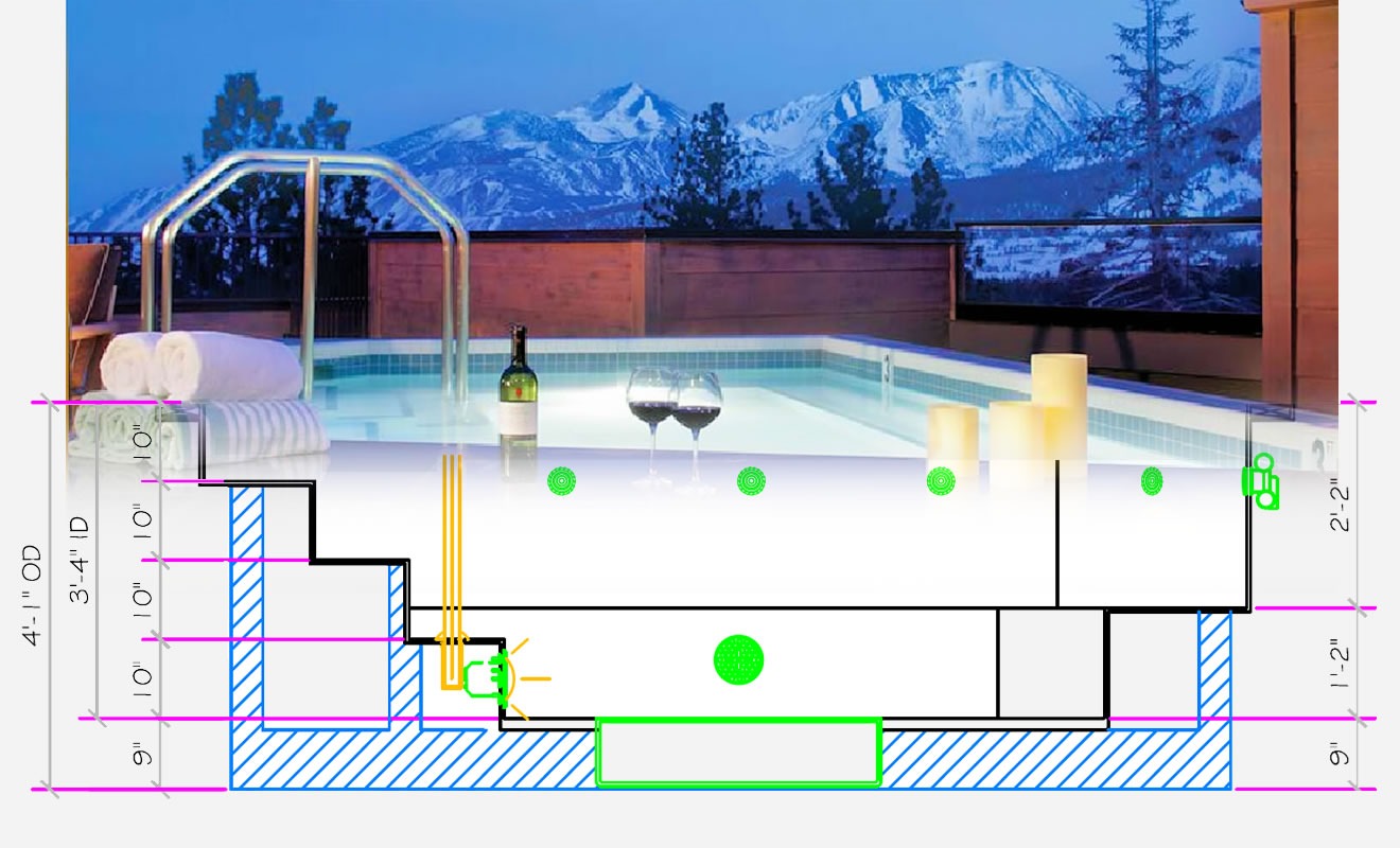 Technical Info Nespa Tiled Spas