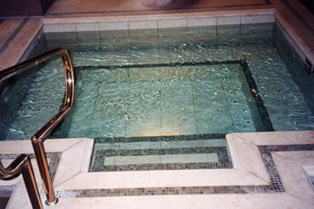 Commercial Rectangular Imperia Tiled Spa